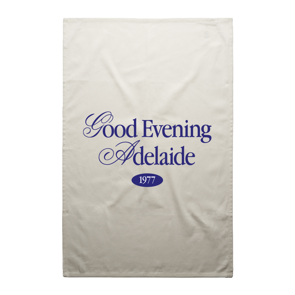 Good Evening Adelaide Tea Towel